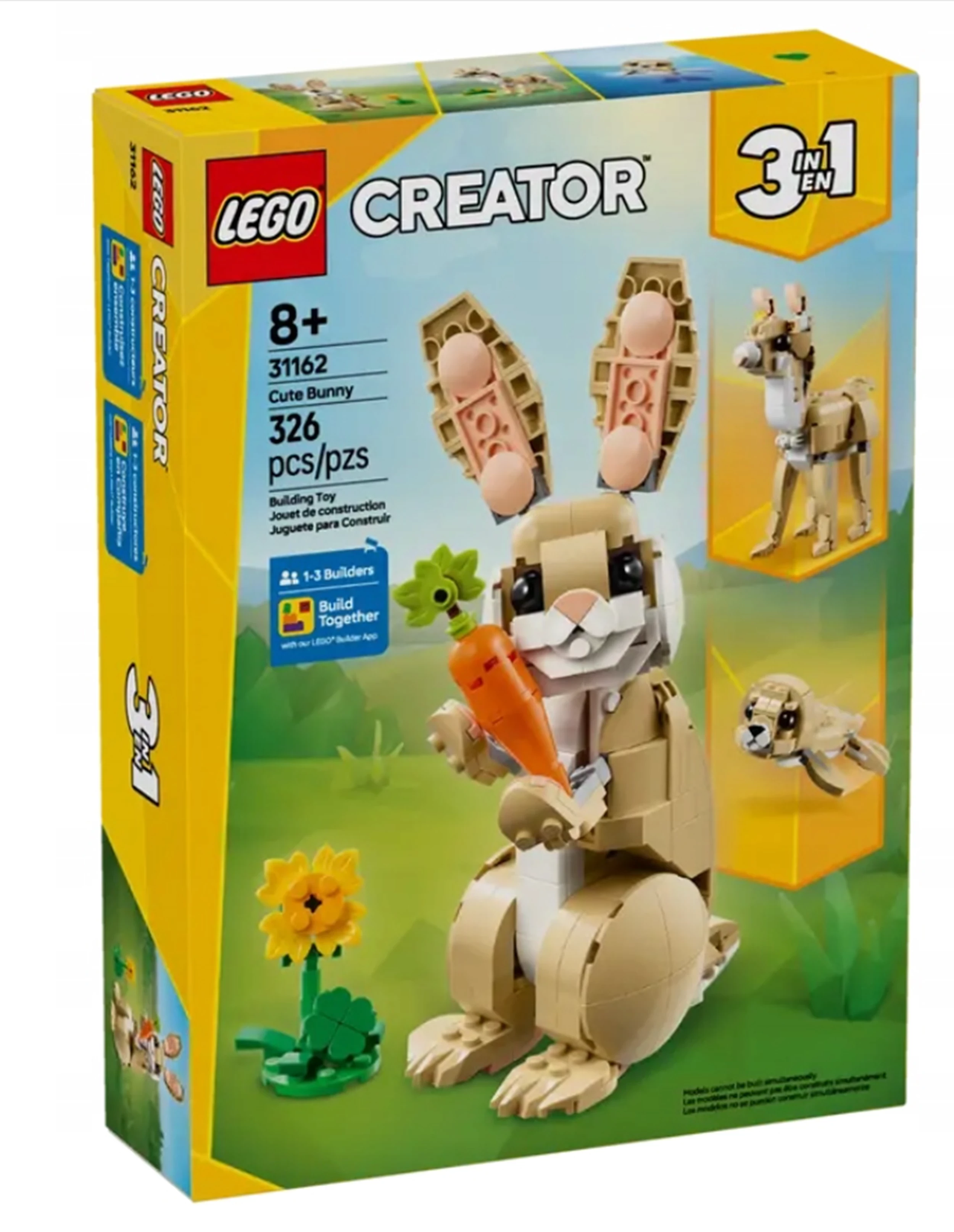 lego-creator-3w1-31162-uroczy-kroliczek-uszkodzone-pudelko-obornicka-59-sj-wroclaw