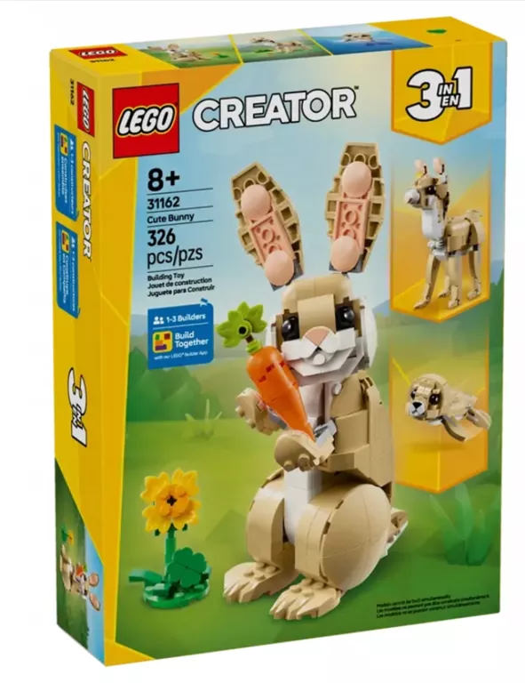 lego-creator-3w1-31162-uroczy-kroliczek-uszkodzone-pudelko-obornicka-59-sj-wroclaw