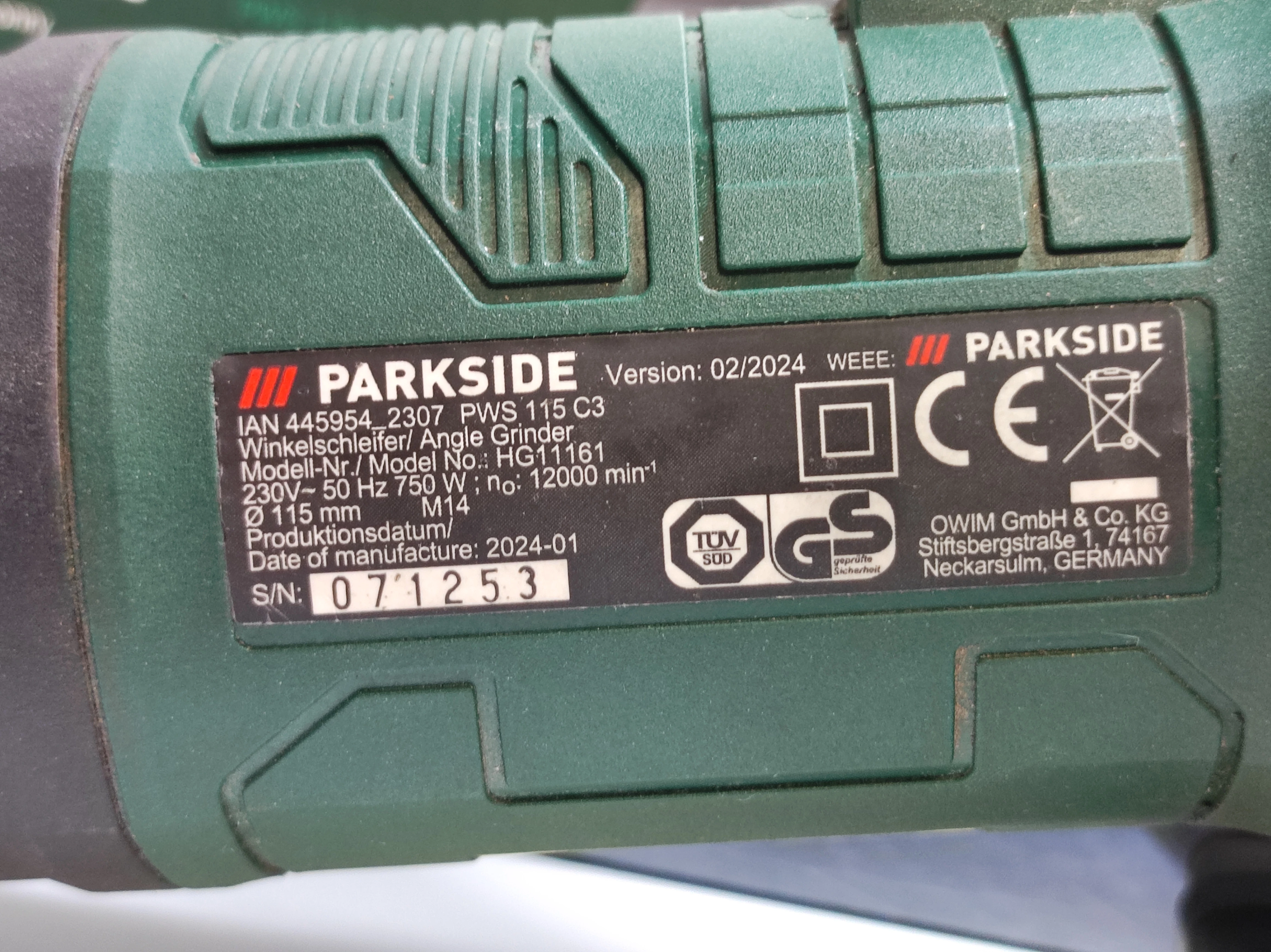 szlifierka-parkside-pws-115-c3-750w-okazja-ean-gtin-4335747037191