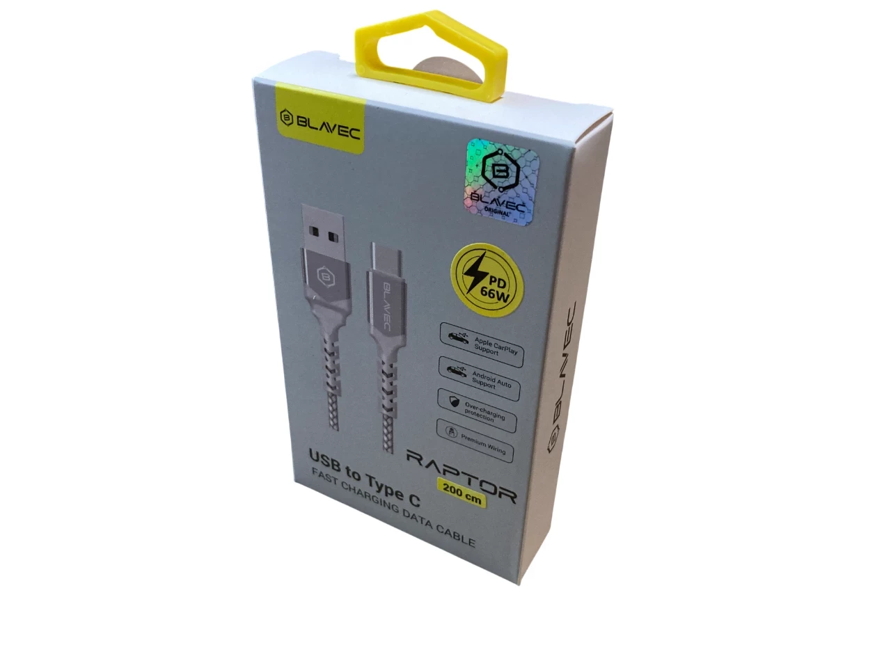 blavec-kabel-usb-na-typ-c-pd-66w-6a-2-metry-cra-uc6ws20-bialo-srebrny-mikolowska-13-katowice