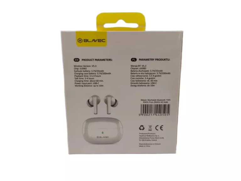 blavec-biale-sluchawki-bluetooth-tws-bw01-pure-bw01-w-ean-gtin-5900217481089