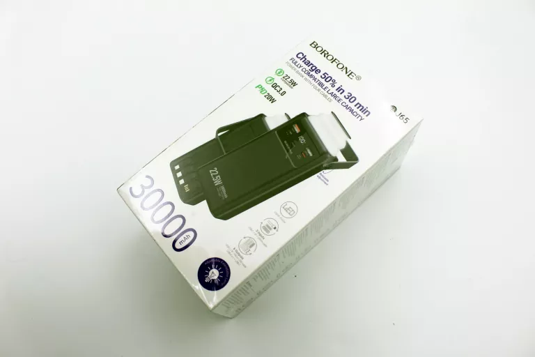 borofone-power-bank-30000mah-bj65-high-2xusb-typ-c-qc-30-225w-pojemnosc-akumulatora-30000