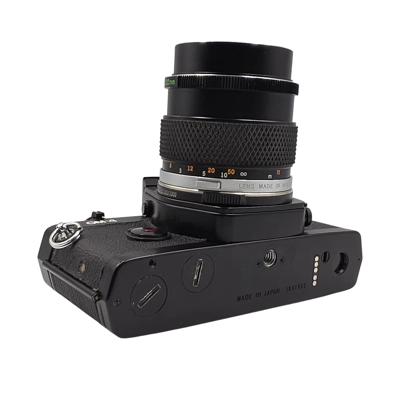 aparat-analogowy-olympus-om-4-olympus-100mm-f28-om-system-auto-t-model-om-4