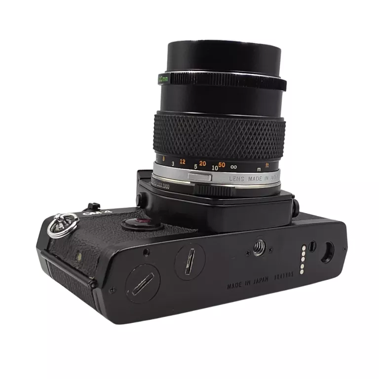 aparat-analogowy-olympus-om-4-olympus-100mm-f28-om-system-auto-t-model-om-4