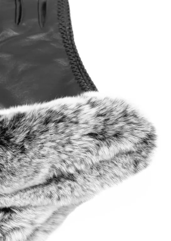 czarne-skorzane-rekawiczki-z-futerkiem-rekds-0092-99-ean-gtin-5900734376967