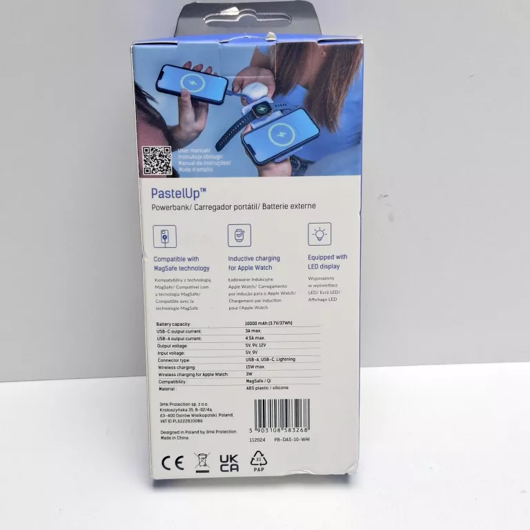 powerbank-3mk-pastelup-10-000-mah-ean-gtin-5903108583268