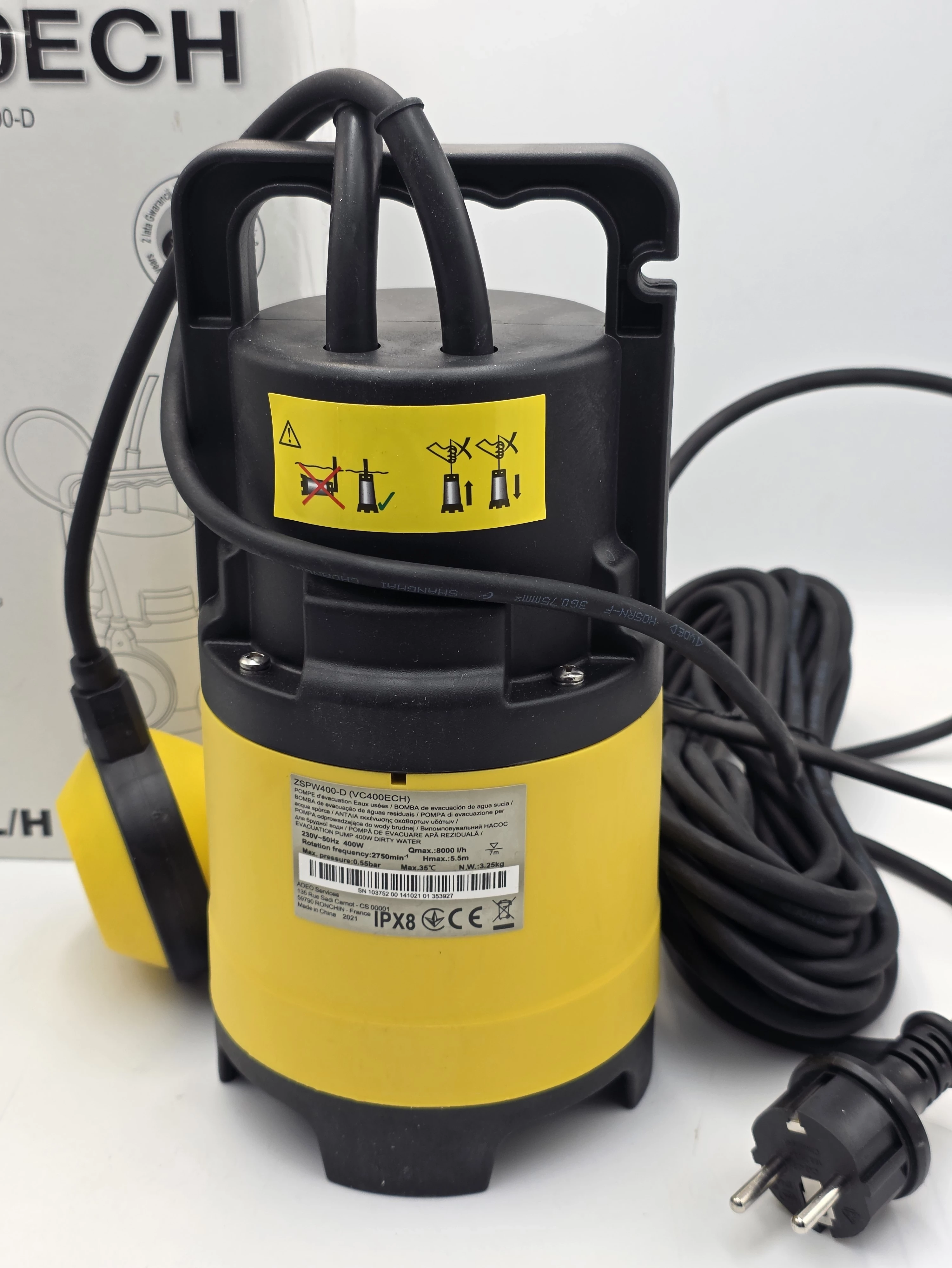 pompa-do-wody-brudnej-vc400ech-8000lh-400w-stan-11323-2