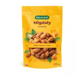 MIGDAŁY ŁUSKANE 275G BAKALLAND 01/2027