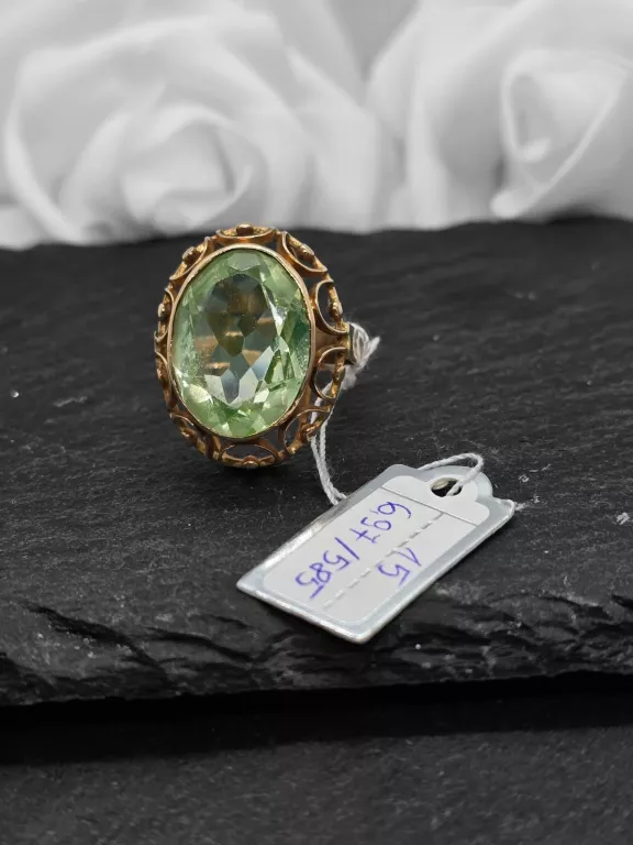 zloty-pierscionek-z-zielonym-kamieniem-585-697-rozmiarsrednica-wew-mm-372-14