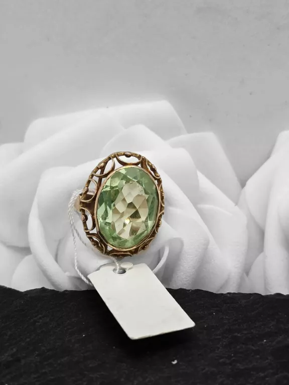 zloty-pierscionek-z-zielonym-kamieniem-585-697-zawiszy-czarnego-16-katowice