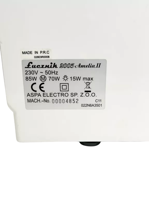 maszyna-do-szycia-lucznik-amelia-ii-2005-model-2005-amelia-ii