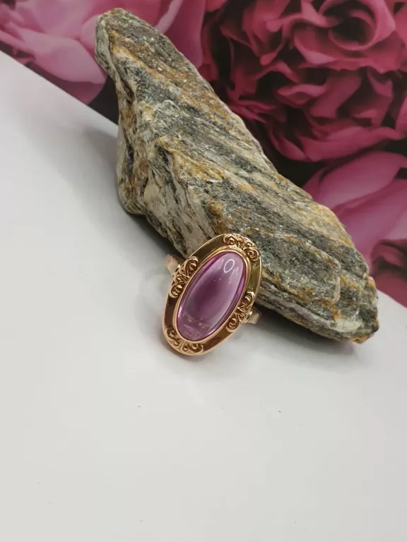 zloty-pierscien-z-rozowym-oczkiem-proba-585-r-22-rozmiarsrednica-wew-mm-372-22