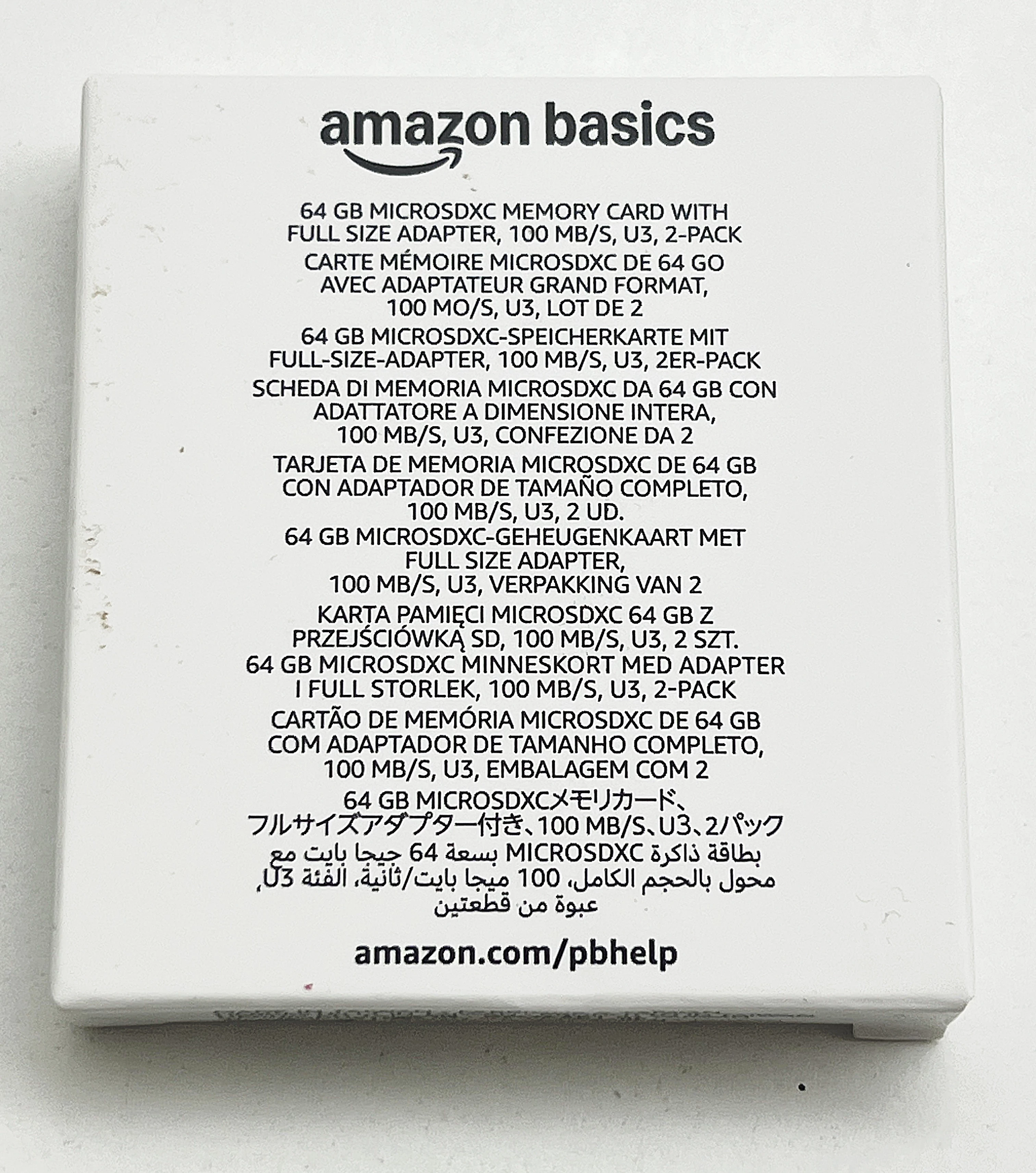 2pak-karta-sd-amazon-basics-64gb-100mbs-adapter-840095874014-stan-11323-1