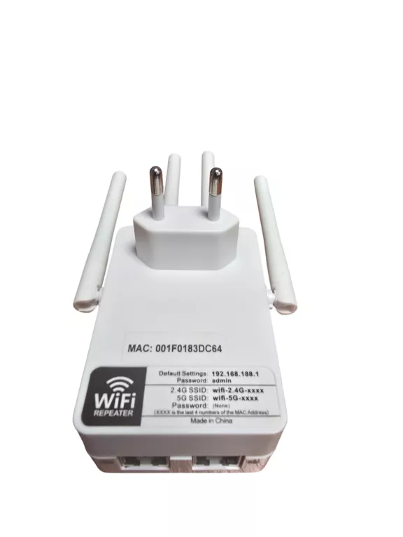 AC1200 WZMACNIACZ SYGNAŁU SIECI WIFI REPEATER 5GHZ DUALBAND LITEOS 1200MBP