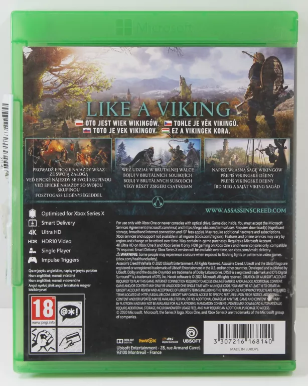 GRA XBOX SERIES X ASSASSINS CREED VALHALLA