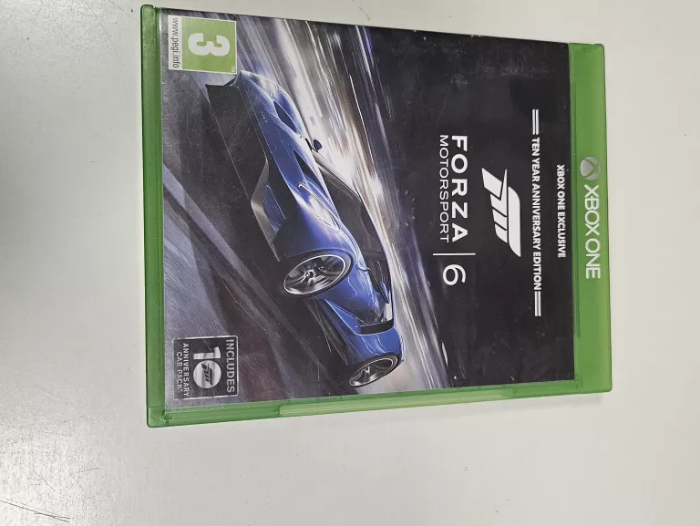 GRA XBOX ONE FORZA 6 MOTORSPORT