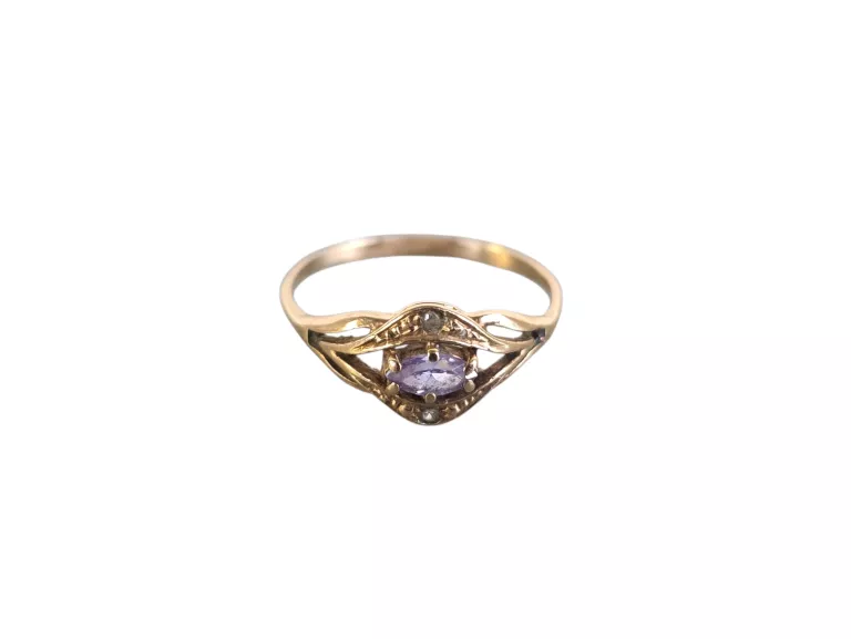 PRZEPIĘKNY ZŁOTY PIERŚCIONEK 1,89 G 585