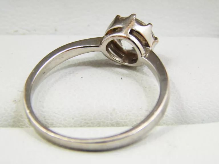 PIĘKNY DAMSKI PIERŚCIONEK SREBRNY PR 925 ROZM 16