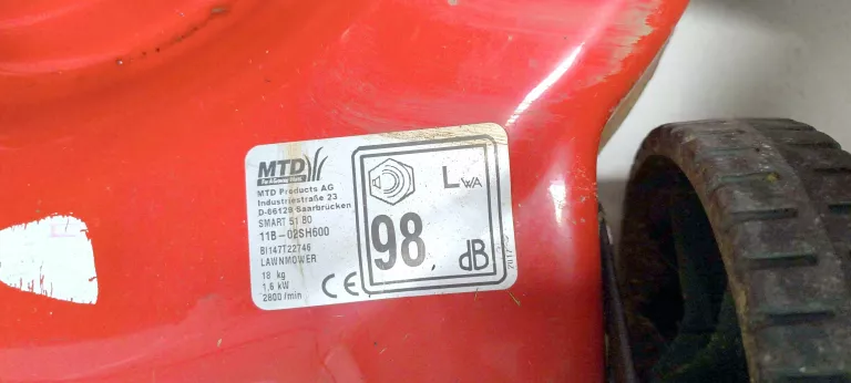 SPALINOWA KOSIARKA MTD SMART 51 BO