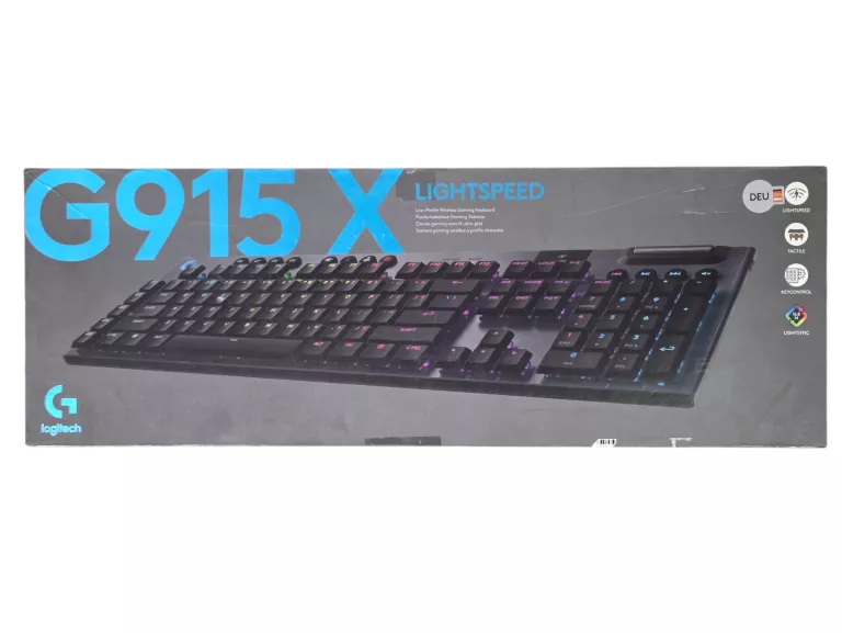 KLAWIATURA LOGITECH G915 X LIGHTSPEED W PUDEŁKU