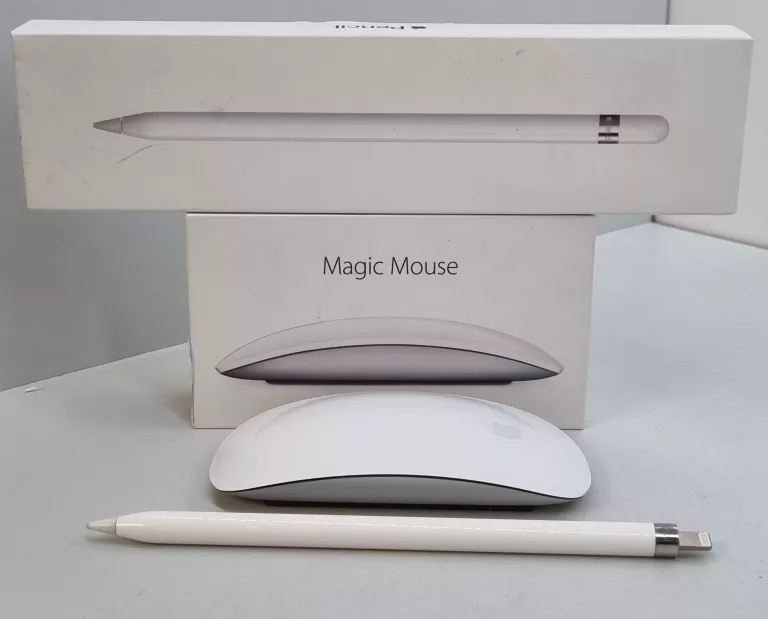 RYSIK PENCIL APPLE A1603  + MYSZKA APPLE MAGIC MOUSE 2 A1657