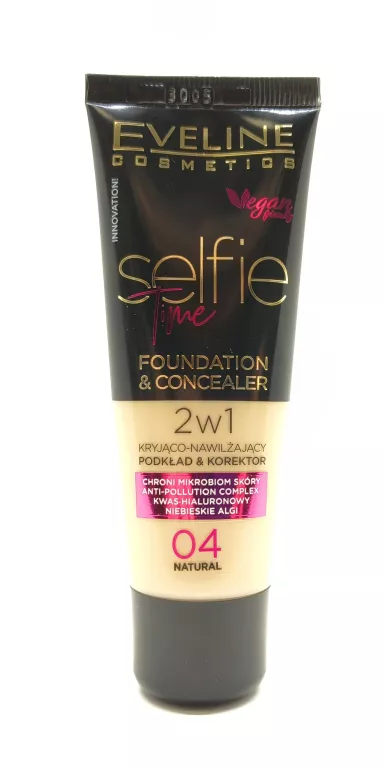 EVELINE COSMETICS SELFIE TIME PODKŁAD I KOREKTOR NO 04 - NATURAL