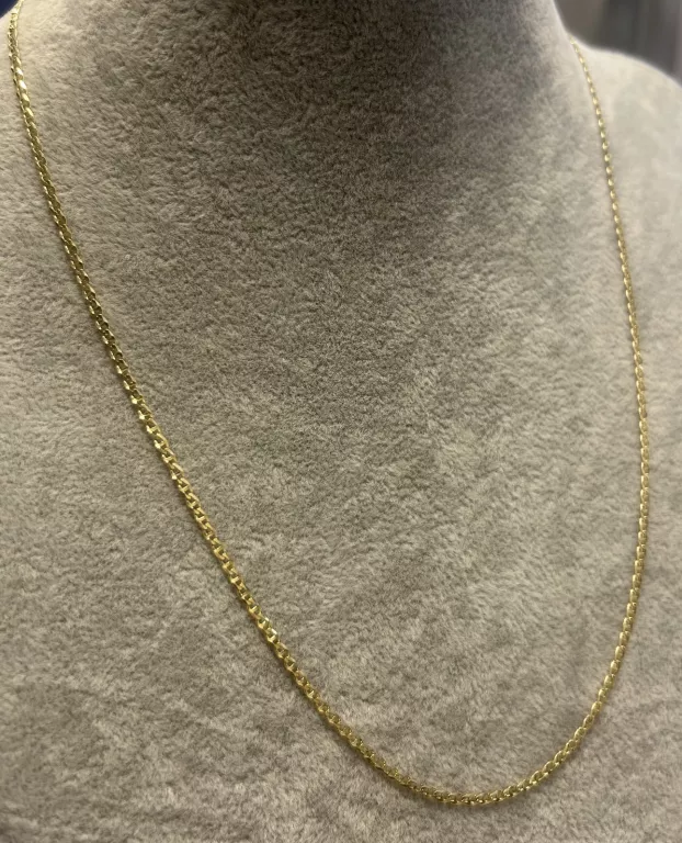 WYRÓB JUBILERSKI UŻYWANY ZŁOTY ŁAŃCUSZEK 585 3,11G