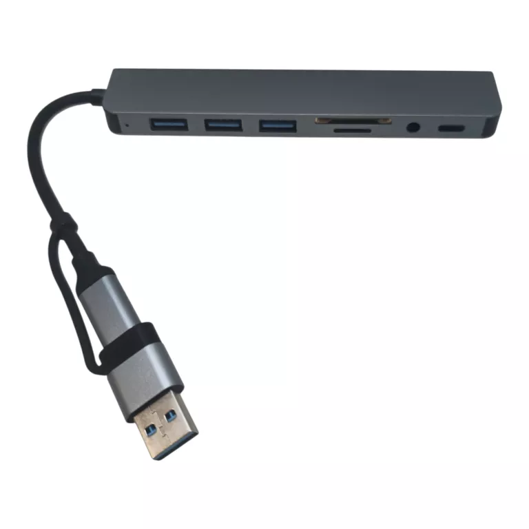 HUB USB- USB C 8W1