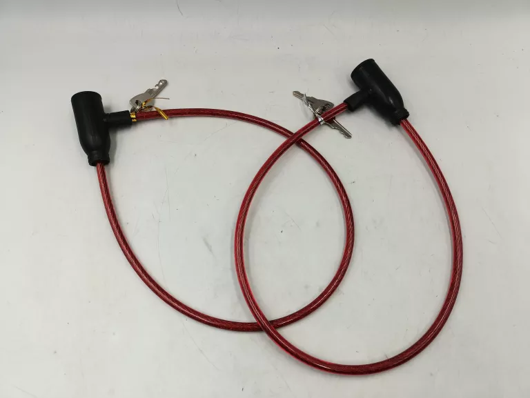 ZESTAW ROWEROWY LAMPKI I ZAPIĘCIA 2SZT