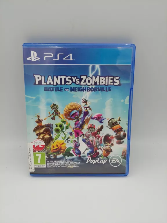 GRA PS4 PLANTS VS ZOMBIE BATTLE FOR NEIGHBORVILLE