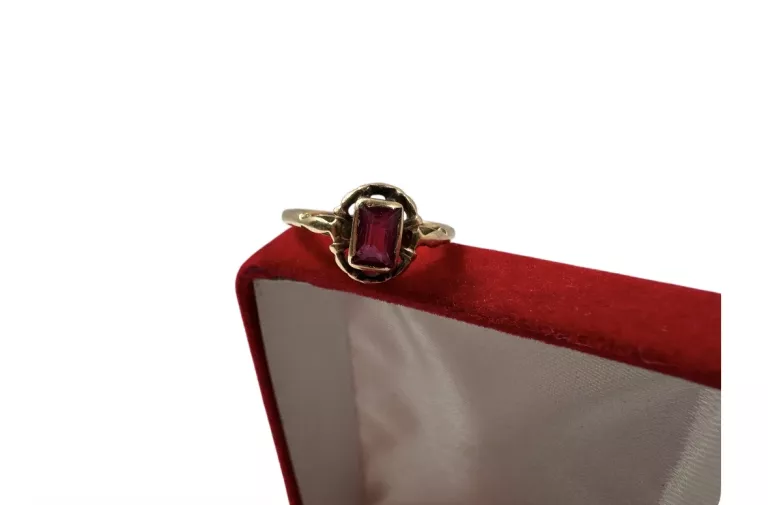 ZŁOTY PIERŚCIONEK PRÓBY 585 / 2,06G / 16