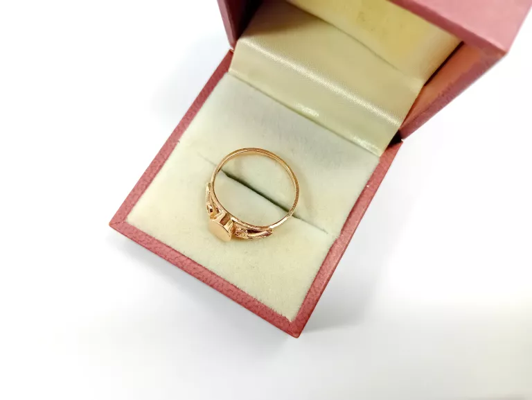 CUDOWNY ZŁOTY PIERŚCIONEK PR.585 R.14