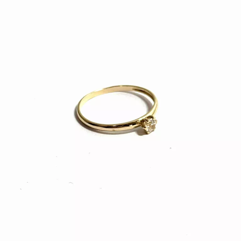 ZŁOTY PIERŚCIONEK 585 1,12