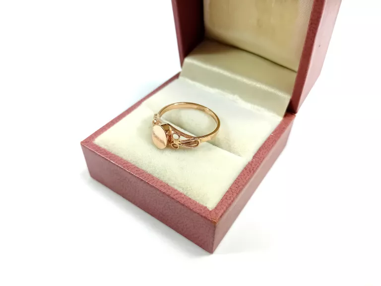 CUDOWNY ZŁOTY PIERŚCIONEK PR.585 R.14