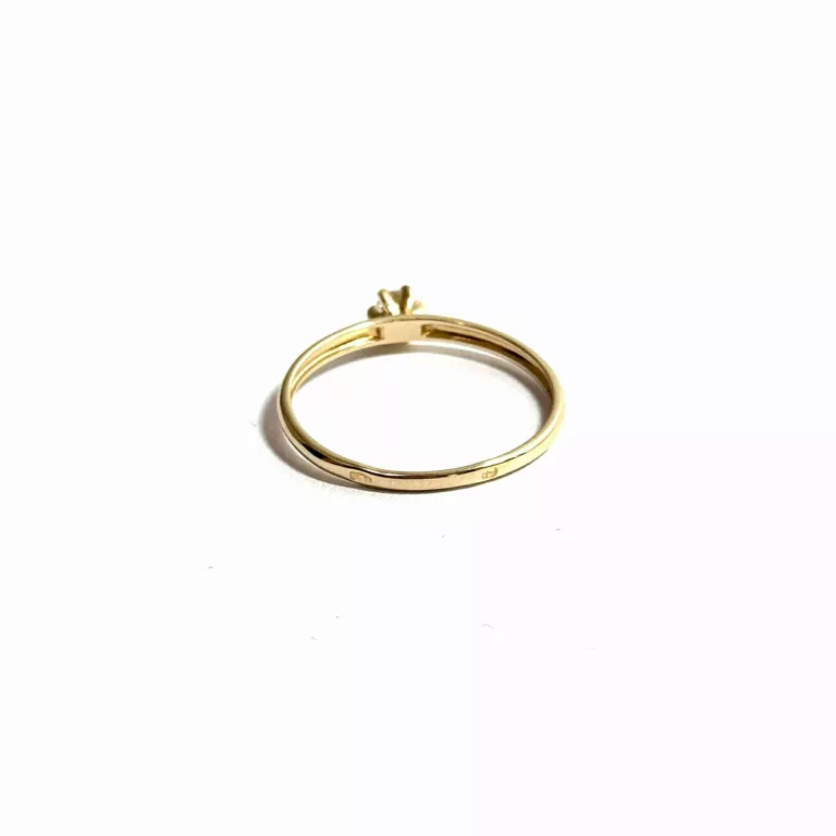 ZŁOTY PIERŚCIONEK 585 1,12