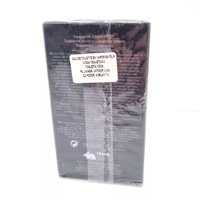 AVON ELITE GENTLEMAN IN BLACK 75 ML EDT