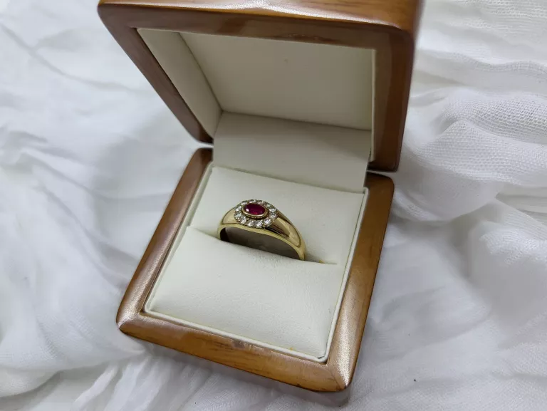 ZŁOTY PIERŚCIONEK PR.585 2,98G