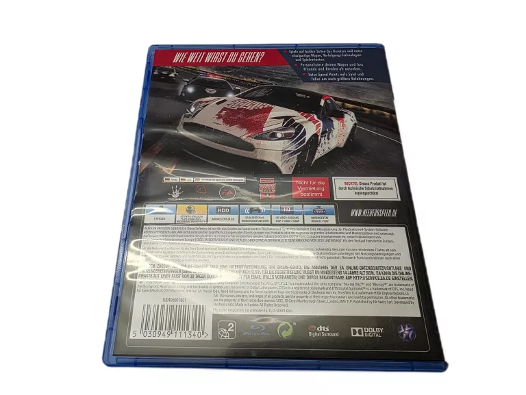 NEED FOR SPEED RIVALS PS4