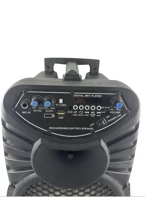 GŁOŚNIK BT KARAOKE AGILE 8" Z MIKROFONEM
