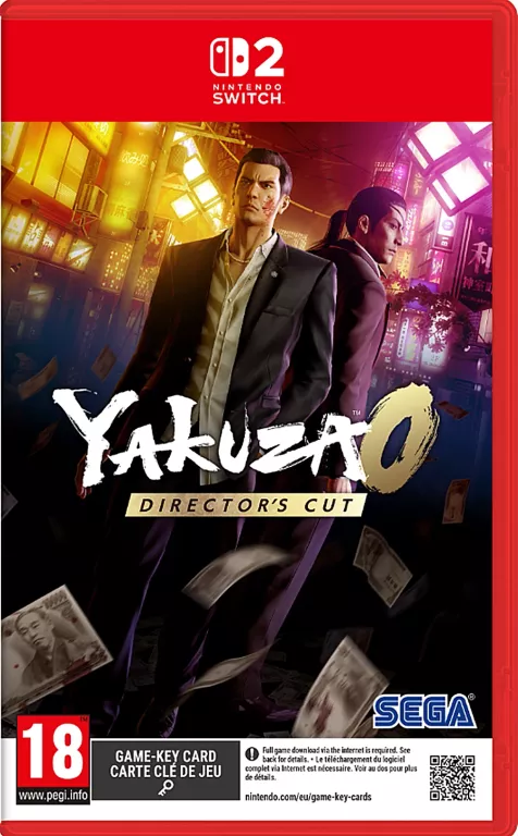 YAKUZA 0 DIRECTOR'S CUT NINTENDO SWITCH 2 PUDEŁKOWA