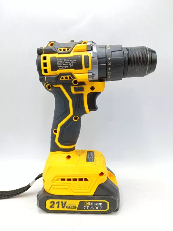 WKRĘTARKA GISAM DZ-1 21V AKU 2AH