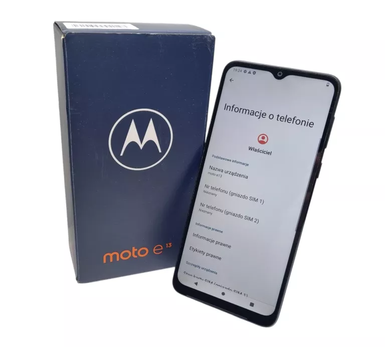 MOTOROLA MOTO E13 /2 GB/64 GB CZARNY /BEZ BLOKAD