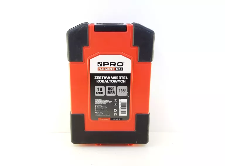ZESTAW WIERTEŁ HSS KOBALTOWYCH PRO WZ-HSS-C019