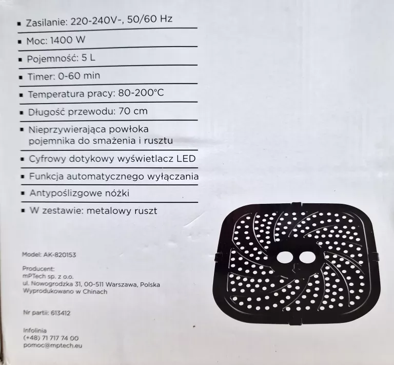 frytkownica-beztluszczowa-smarty-kitchen-ak-820153-1400w-5l-ean-gtin-5404035006191