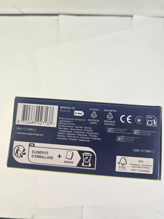 MASZYNKA PHILIPS ONEBLADE PRO QP6542/15