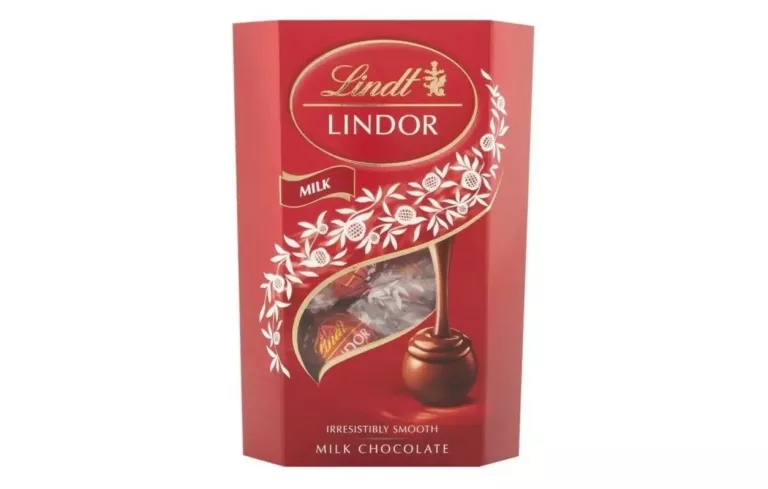 LINDT LINDOR PRALINKI PRALINY CZEKOLADKI NADZIENIE CZEKOLADA MLECZNA 200G