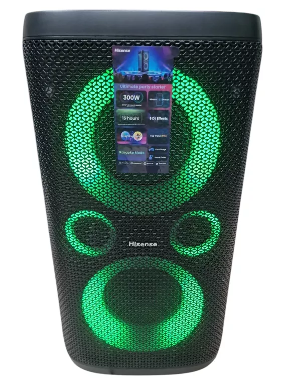 GŁOŚNIK HISENSE PARTY ROCKER ONE PLUS KOMPLET GWARANCJA