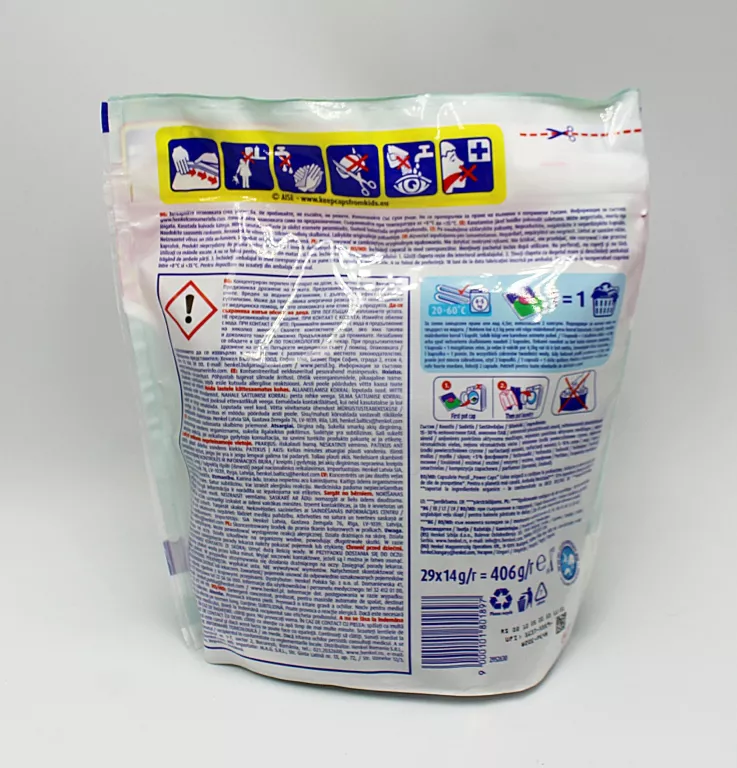 KAPSUŁKI DO PRANIA PERSIL POWER COLOR KOLOR 29 SZT