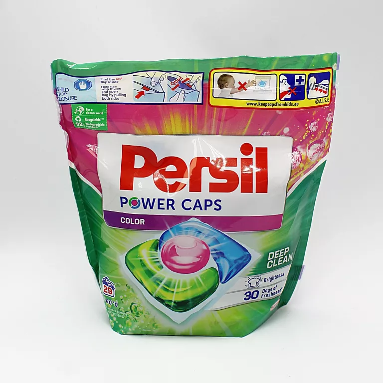 KAPSUŁKI DO PRANIA PERSIL POWER COLOR KOLOR 29 SZT