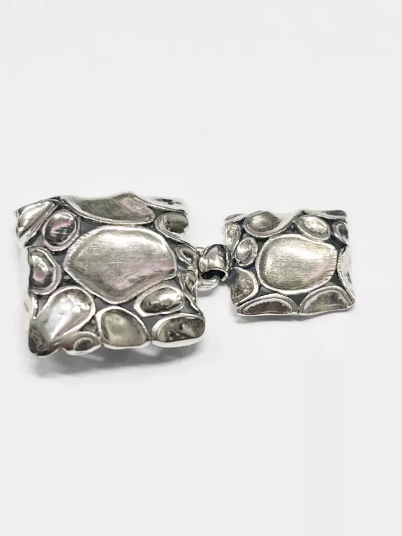 OLŚNIEWAJĄCA SREBRNA ZAWIESZKA PRÓBY 925